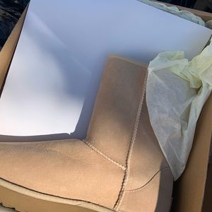 Classic short sand ugg NWT firm price